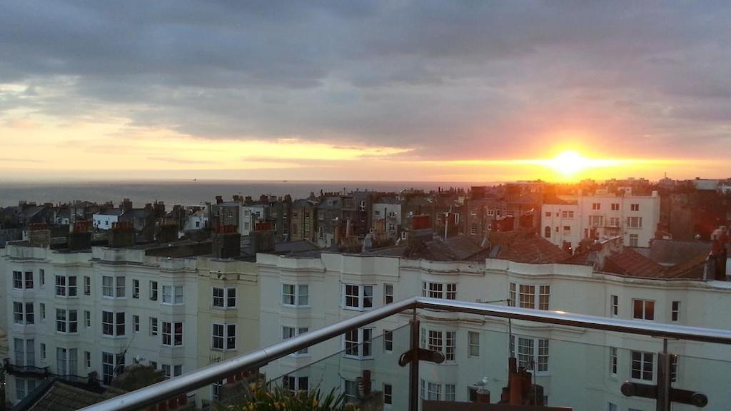 Ferienwohnung Seabrighton Penthouse With Private Sea View Roof Terraces Exterior foto